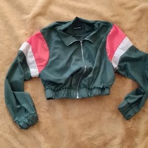 Crop cut wind breaker